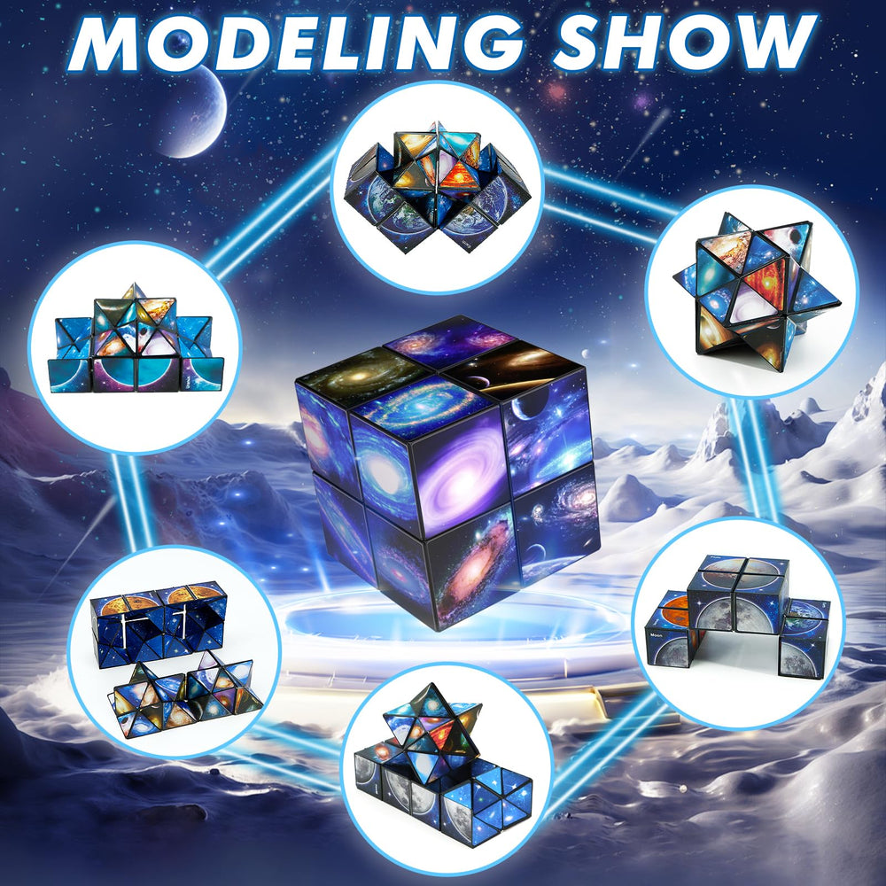 Euclidean Cube Star Cube Set shows a 2-in-1 design for shared play.