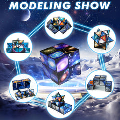 Euclidean Cube Star Cube Set shows a 2-in-1 design for shared play.