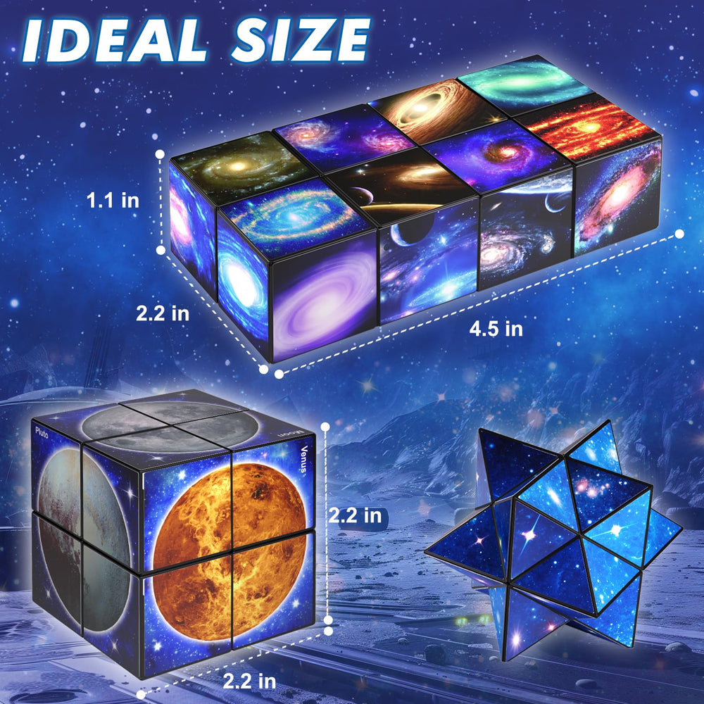 Euclidean Cube Star Cube supports two-handed play for collaboration.