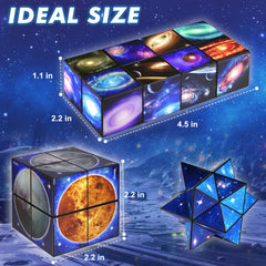 Euclidean Cube Star Cube supports two-handed play for collaboration.