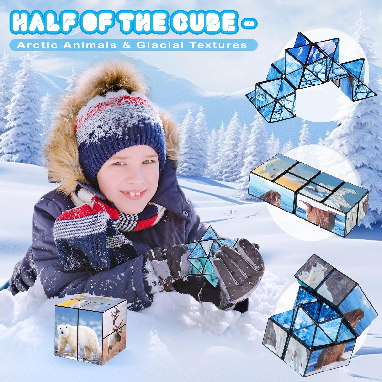 Euclidean Cube Yoshimoto 2-in-1 assembly enables cooperative play between two hands