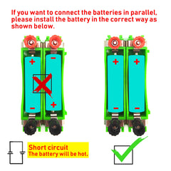 EUDAX bulbs and wires enabling bright, hands-on circuit practice.