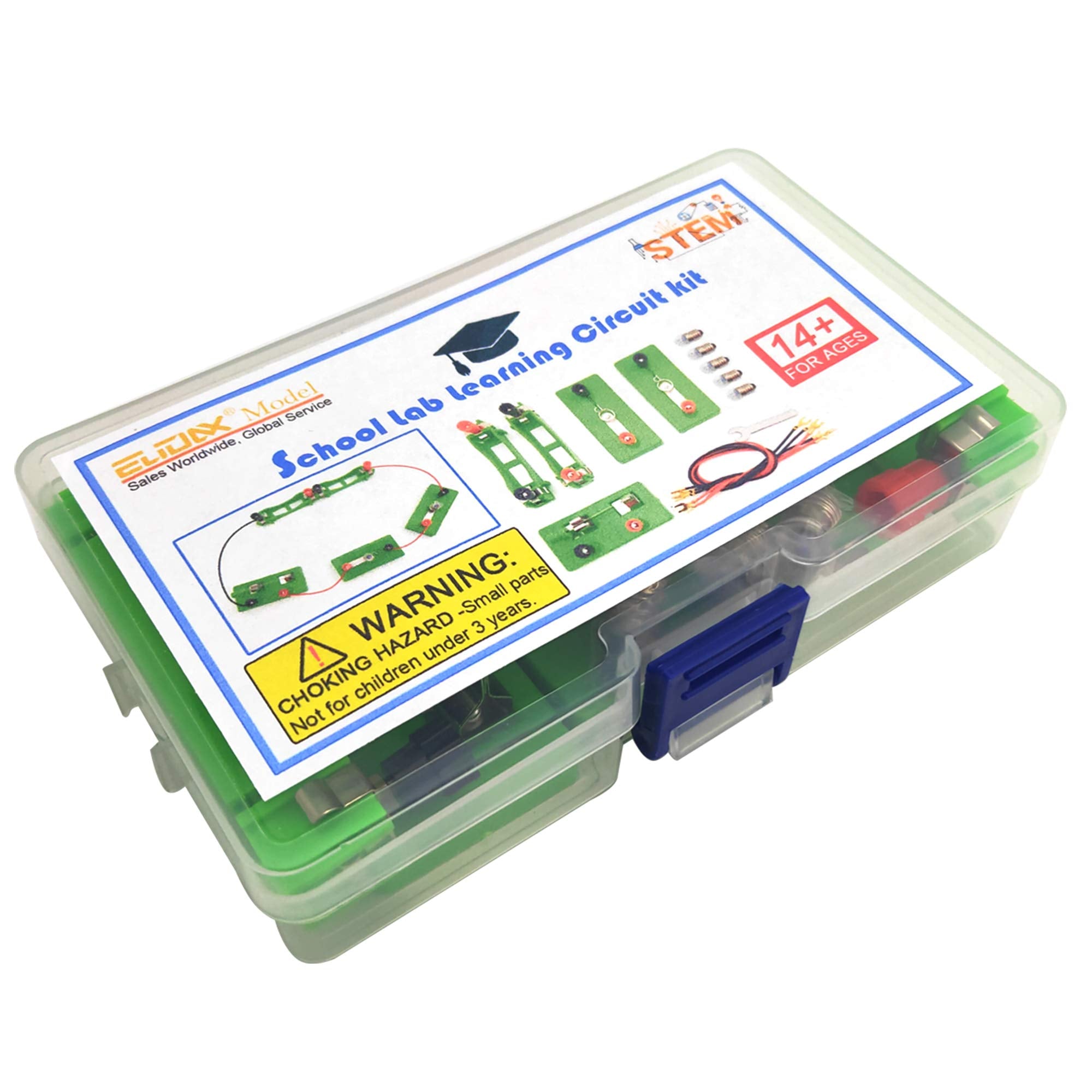 EUDAX English instruction manual to simplify circuit assembly at home or class.
