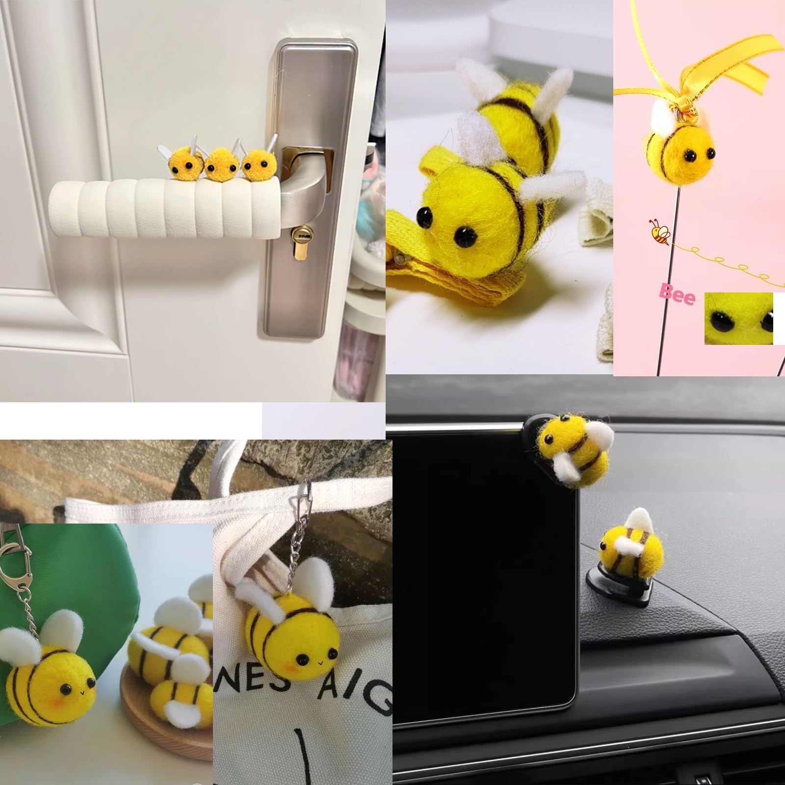 EUGFI party décor bees brighten banners and table accents.