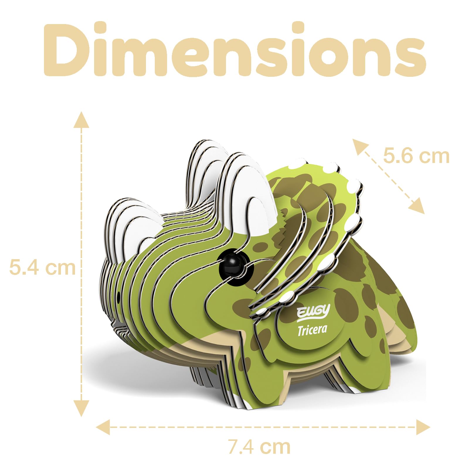 EUGY Tricera assembly in about 20 minutes, beginner-friendly.