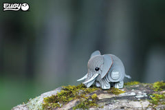 Non-toxic glue included with EUGY Elephant kit for safe assembly
