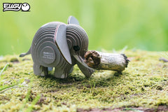 EUGY Elephant packaging shows eco-friendly design and quick build