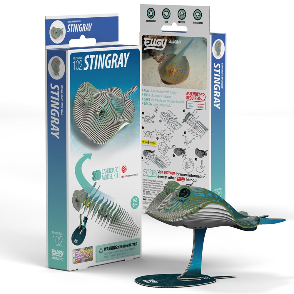 EUGY Stingray detailed instruction guide for easy building