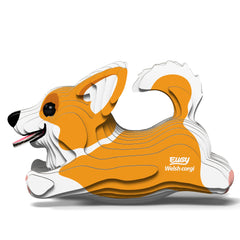 EUGY Welsh Corgi puzzle pieces interlock for hands-on learning.
