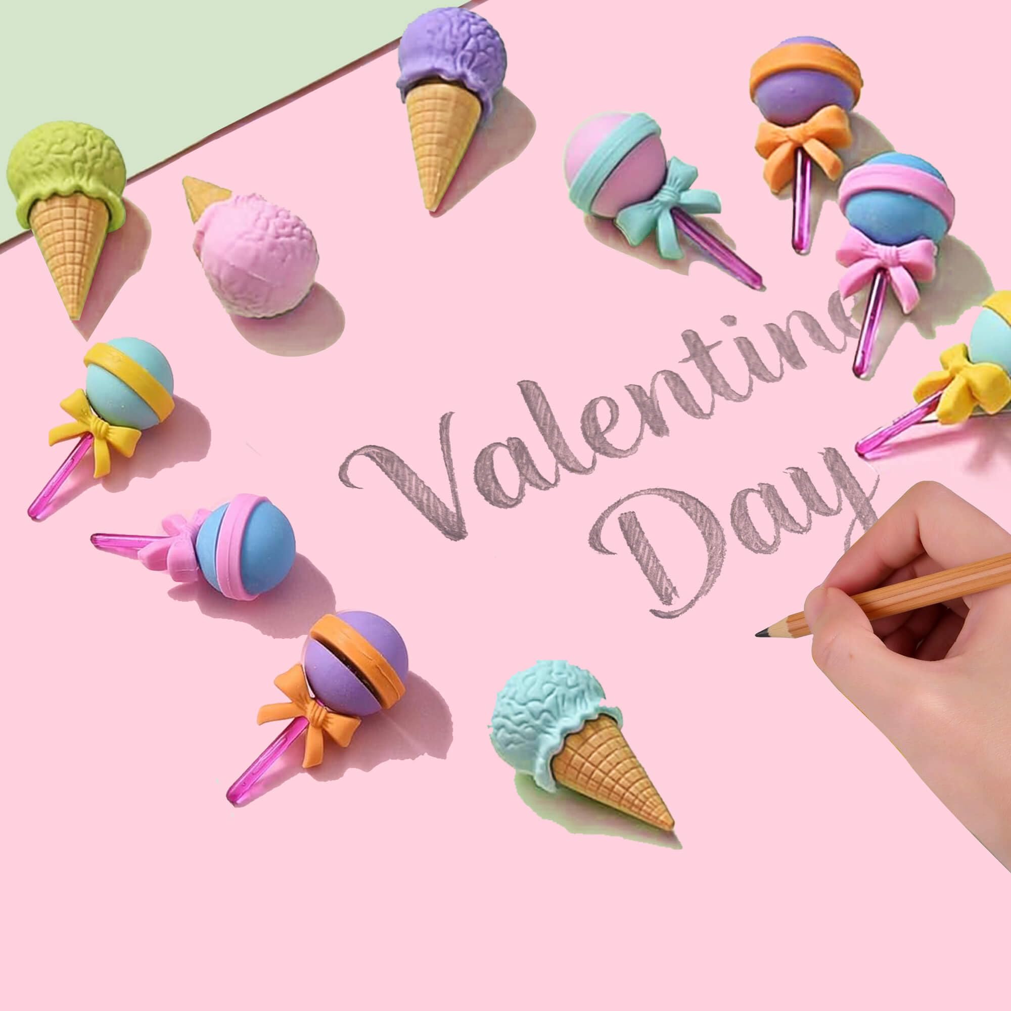 EUHQY Valentines Unicorn Heart Box Design 4 — eight themed styles to delight classmates.