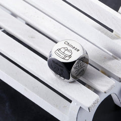 Eulalia Eclogue pocket-sized steel dice for travel