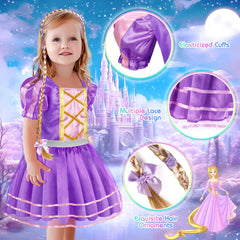 EULRGAUS princess dress blue ensemble sparks magical role-play and confidence-building twirls.