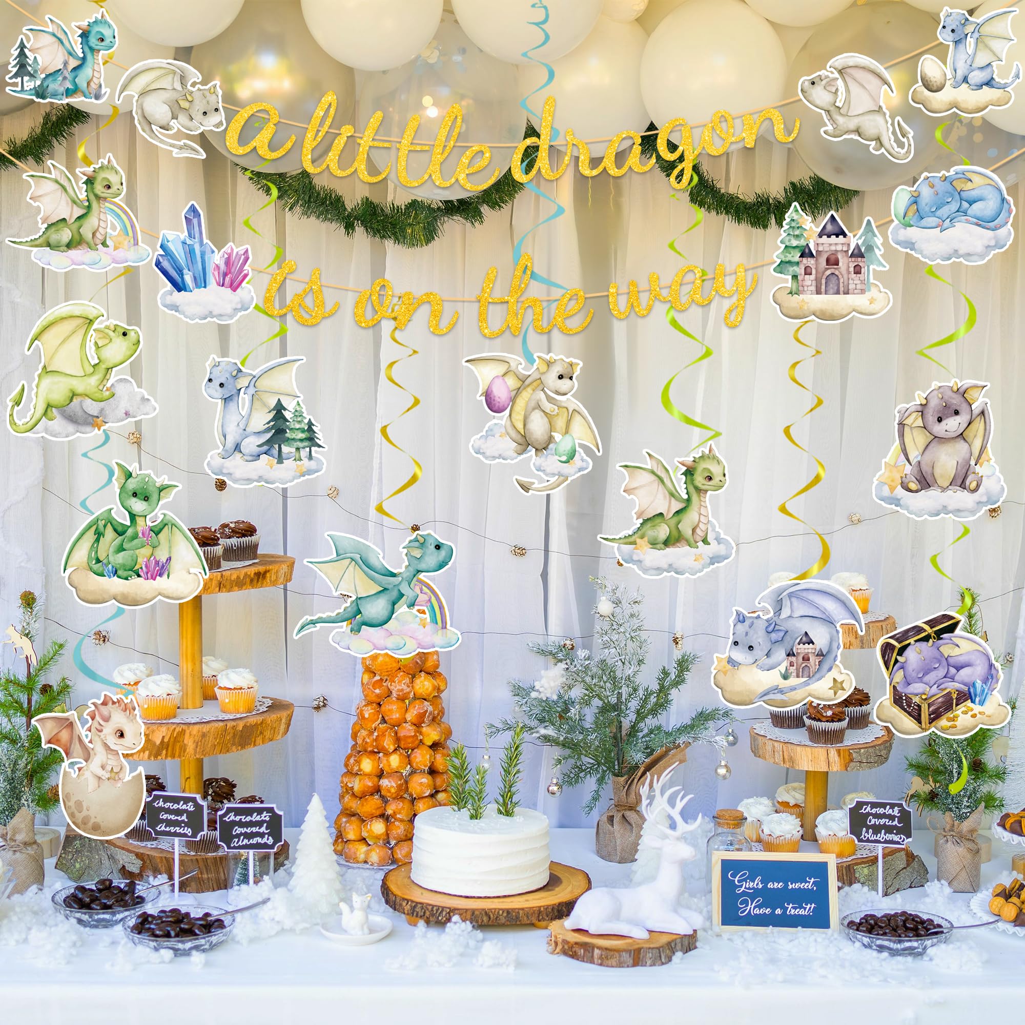 EUOYUFO party decor boosts photo moments with dragon theme.