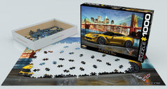 Puzzle pieces from EuroGraphics Z06 set promote mindful relaxation and weekend activity