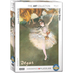 EuroGraphics Ballerina Degas puzzle box designed for safe transport and display.