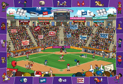 EuroGraphics Baseball Spot & Find puzzle pieces spread for hands-on learning and play.