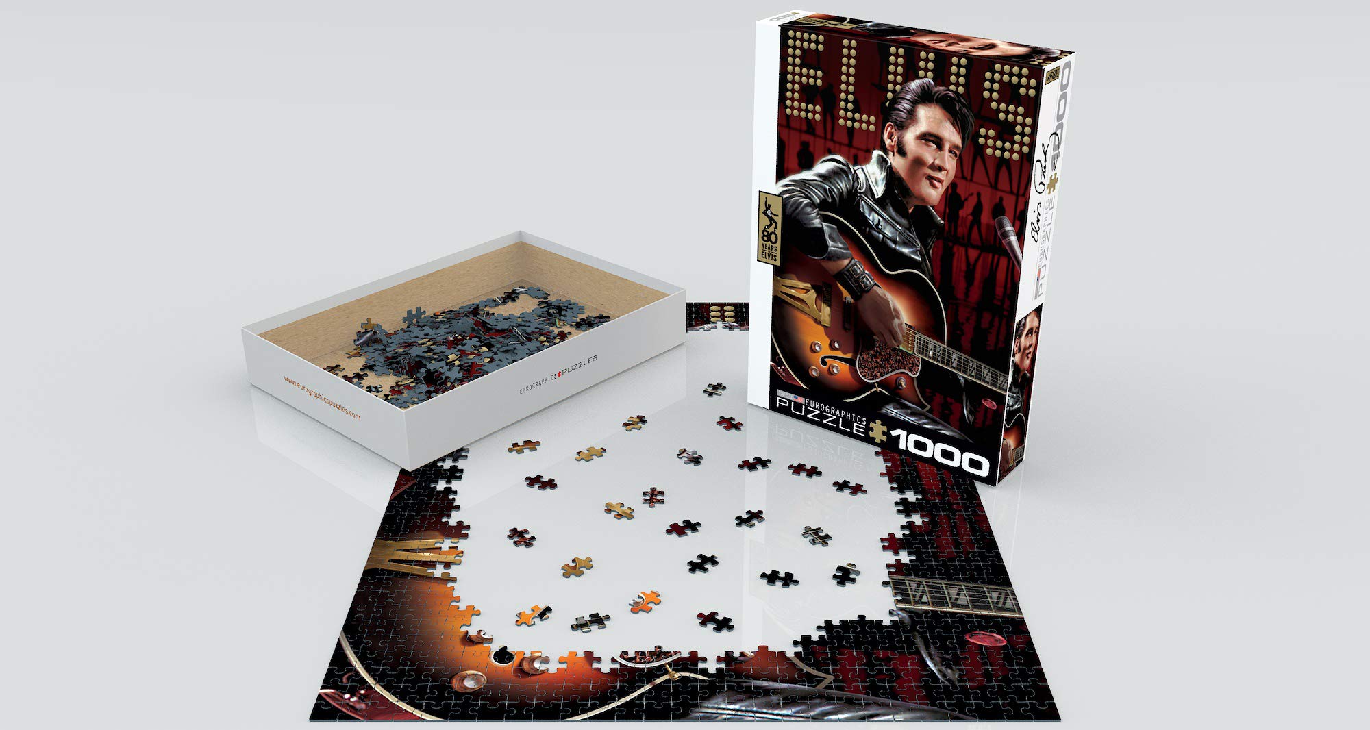 EuroGraphics Elvis Comeback Special puzzle pieces strong and easy to fit