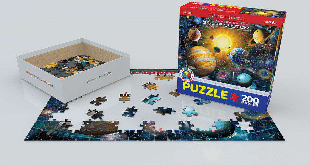 EuroGraphics Exploring The Solar System puzzle for kids — educational, screen-free space learning