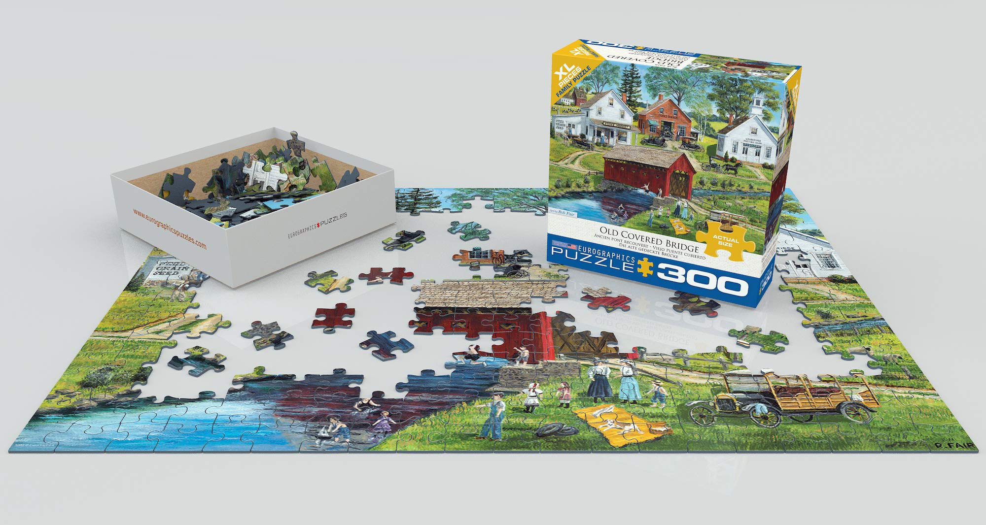 EuroGraphics Finished Bridge layout offers a cozy, calming puzzle activity for evenings.