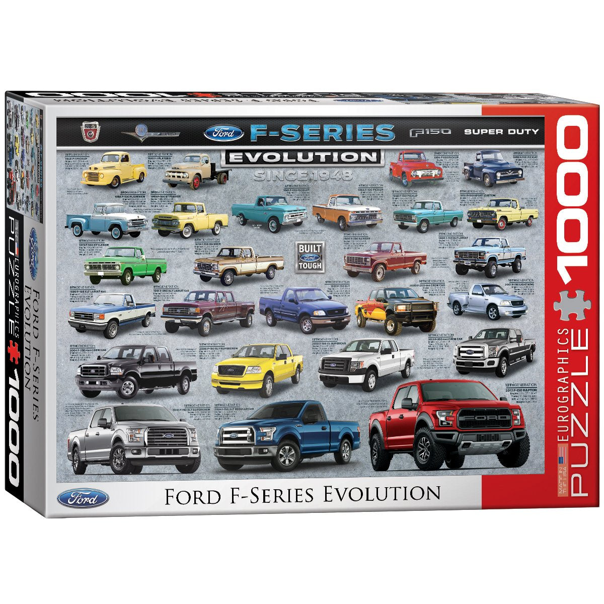 EuroGraphics Ford F-Series Evolution box, ideal for organized puzzle storage