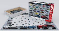 EuroGraphics Ford F-Series Evolution piece closeup, showing detailed model imagery