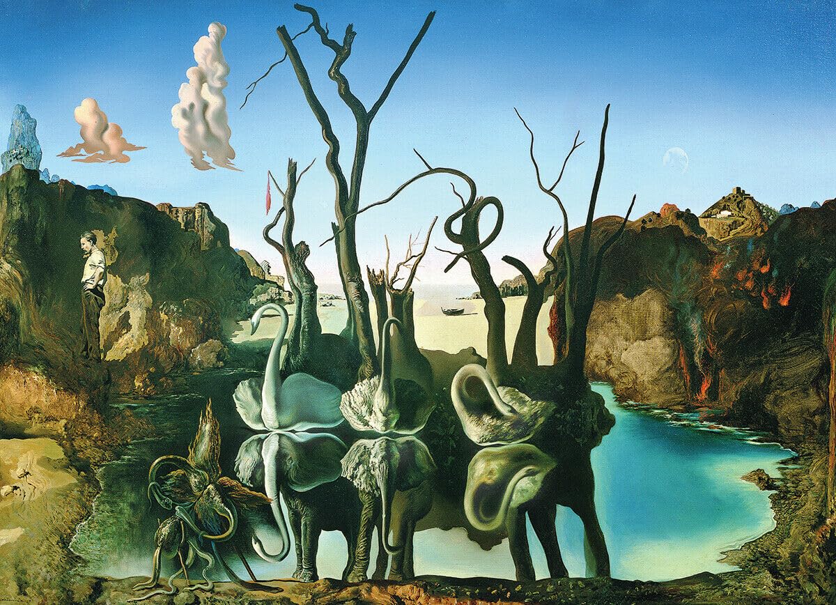 EuroGraphics Garden of Earthly Delights puzzle pieces, high-quality fit supports smooth assembly.