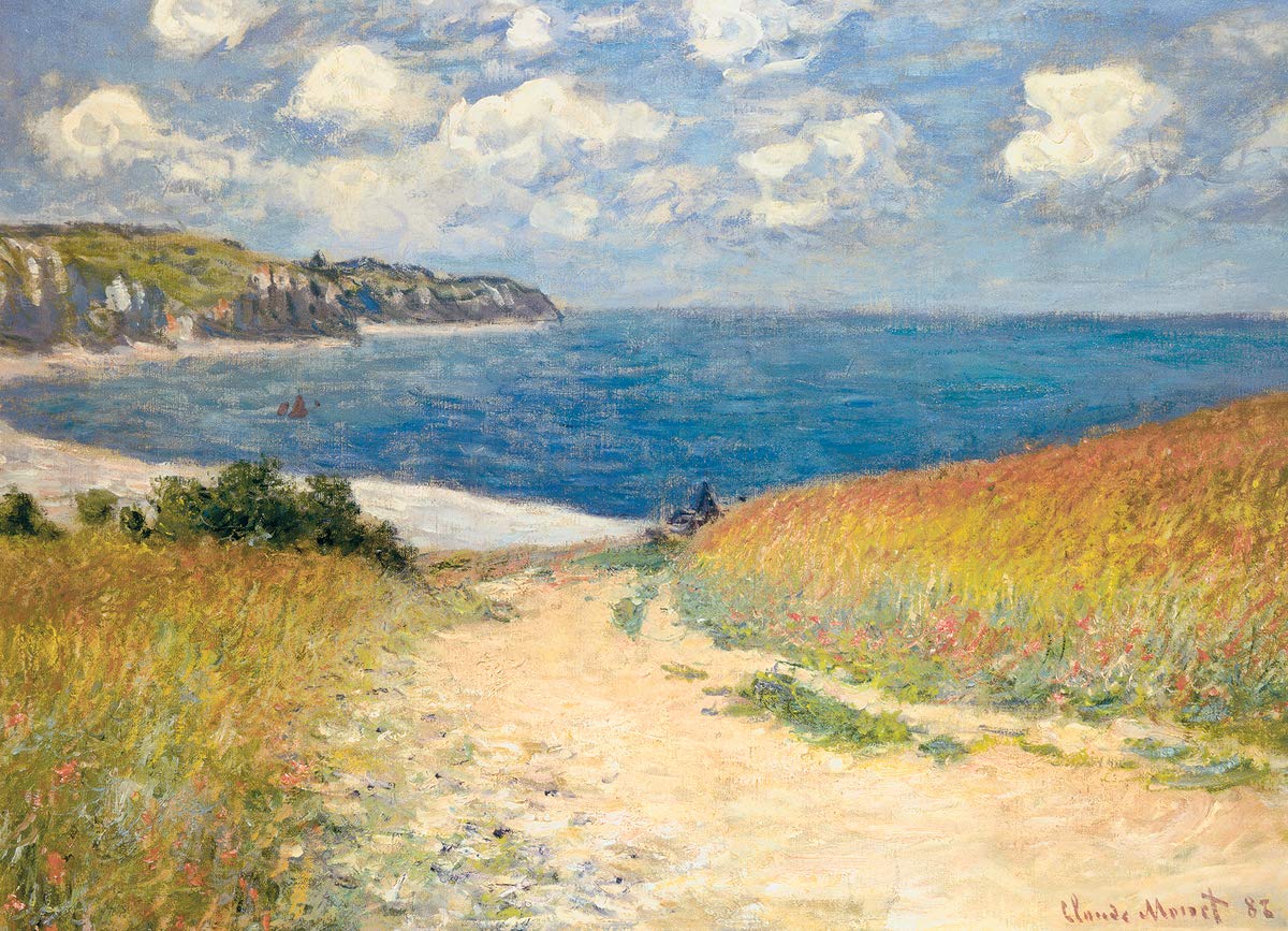 EuroGraphics Monet puzzle finished size for wall display
