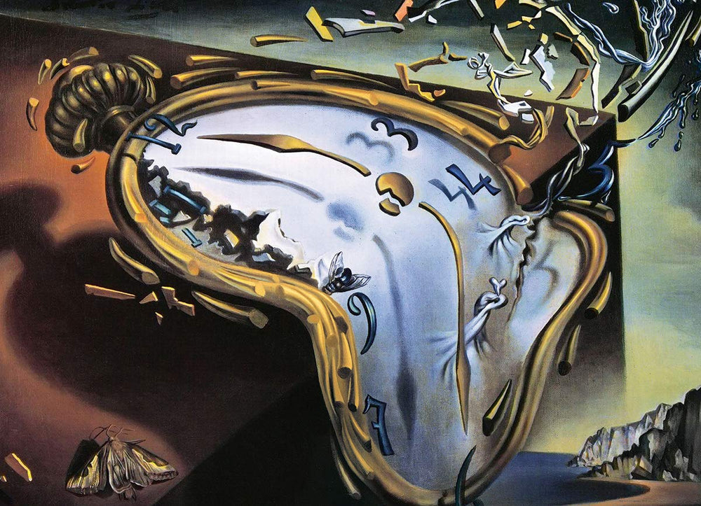 EuroGraphics Salvador Dalí melting clock puzzle inspires mindful, enjoyable leisure time