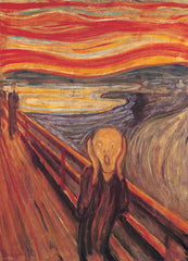 EuroGraphics The Scream finished puzzle by Edvard Munch invites focused assembly and art appreciation
