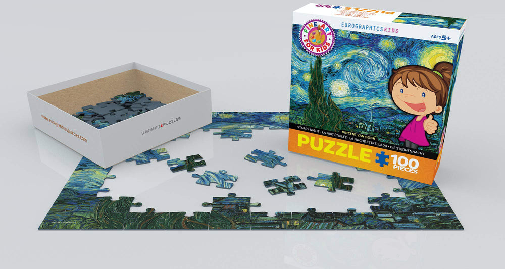 EuroGraphics Starry Night is printed on recycled board with vegetable-based ink.