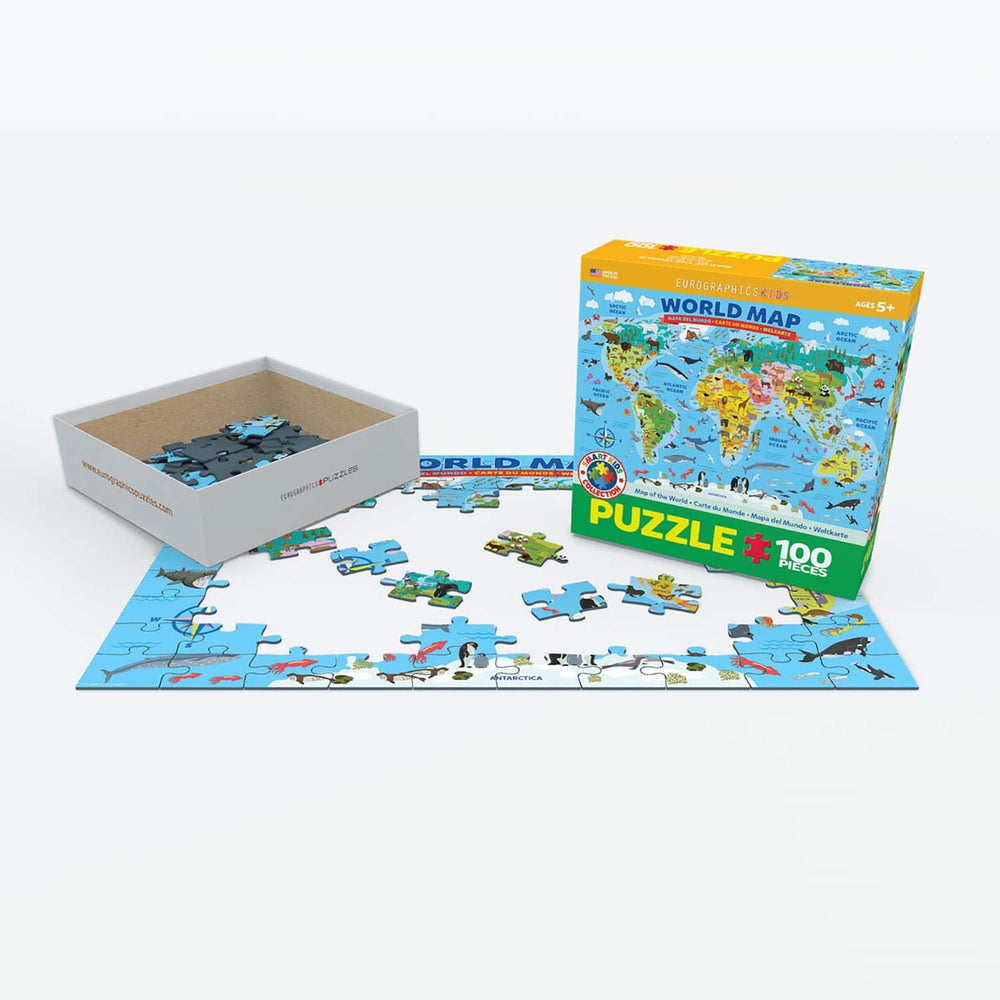 EuroGraphics finished puzzle shows 13 by 19 inches, ideal for wall display.