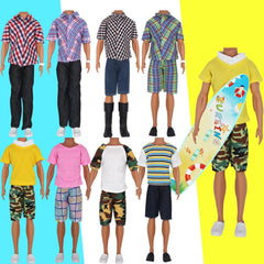 EuTengHao four pairs of shoes for 12 inch dolls completing outfits