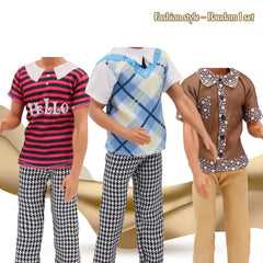 EuTengHao casual outfits for 12-inch boy dolls everyday play
