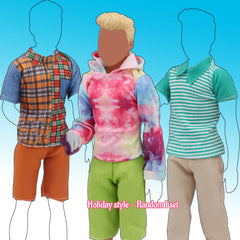 EuTengHao sweatshirts set for 12-inch boy dolls, comfy layering