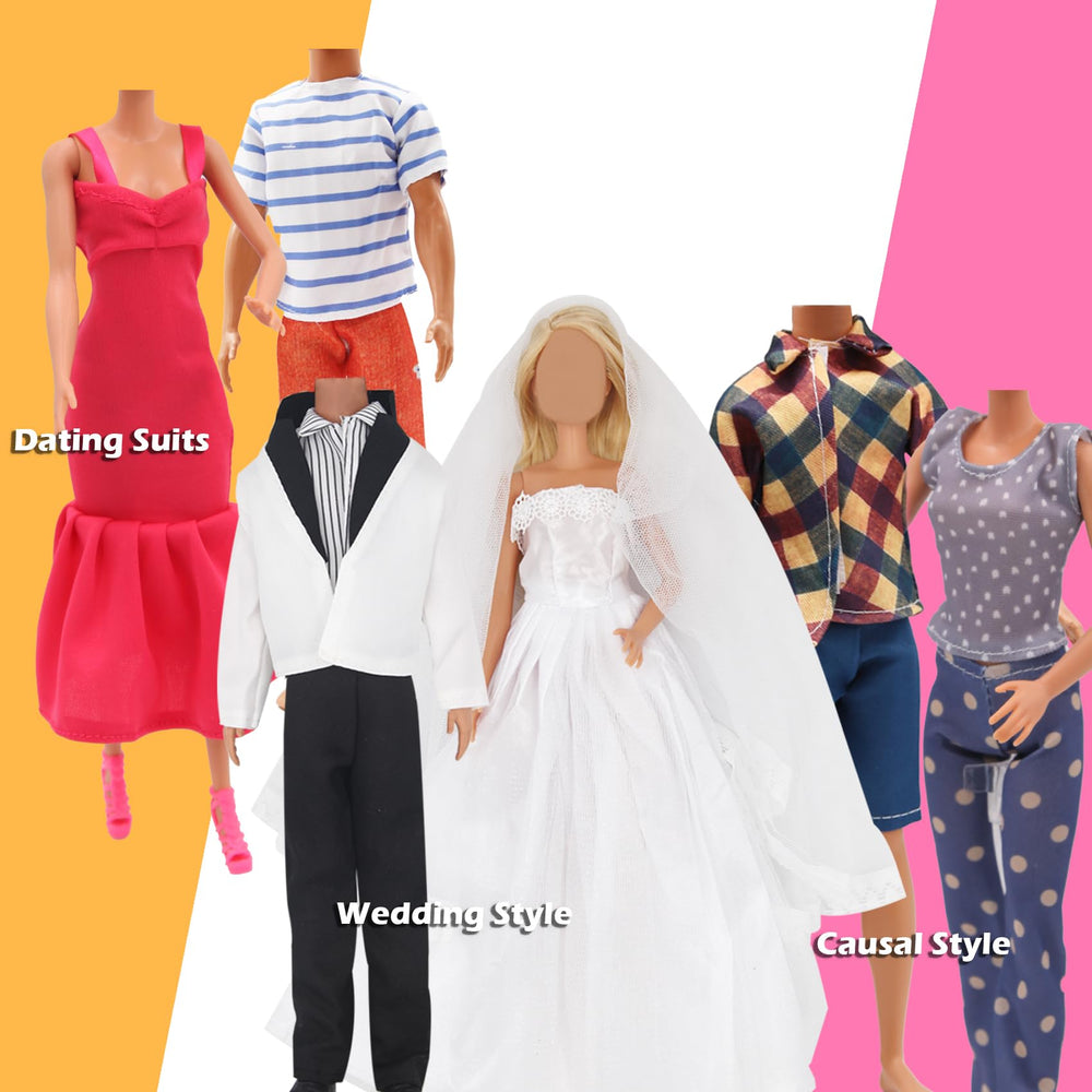 EuTengHao doll glasses for clear, fun accessorized looks.