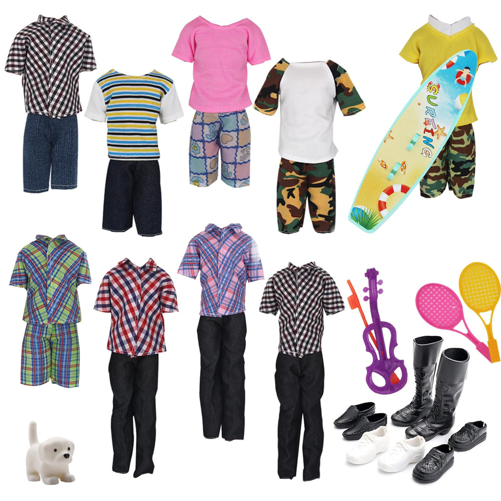 EuTengHao handmade fabric details in doll clothing showing quality craft