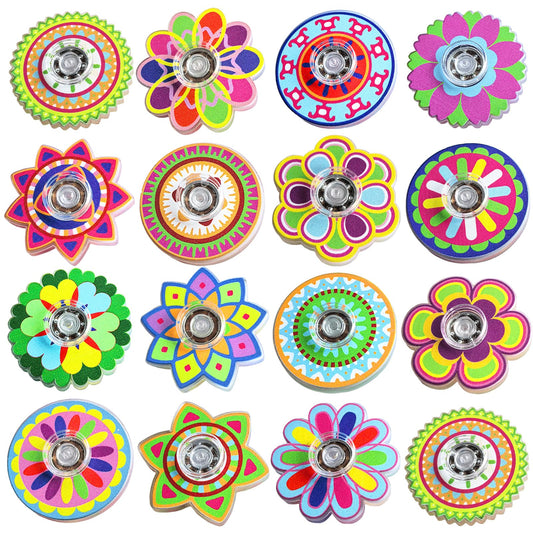 EUXAYCZQ 30-pack fidget spinner main view shows calm, focused tactile play