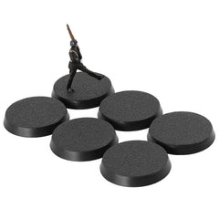 Diameter 28-5mm Evemodel base in black, compatible with standard minis