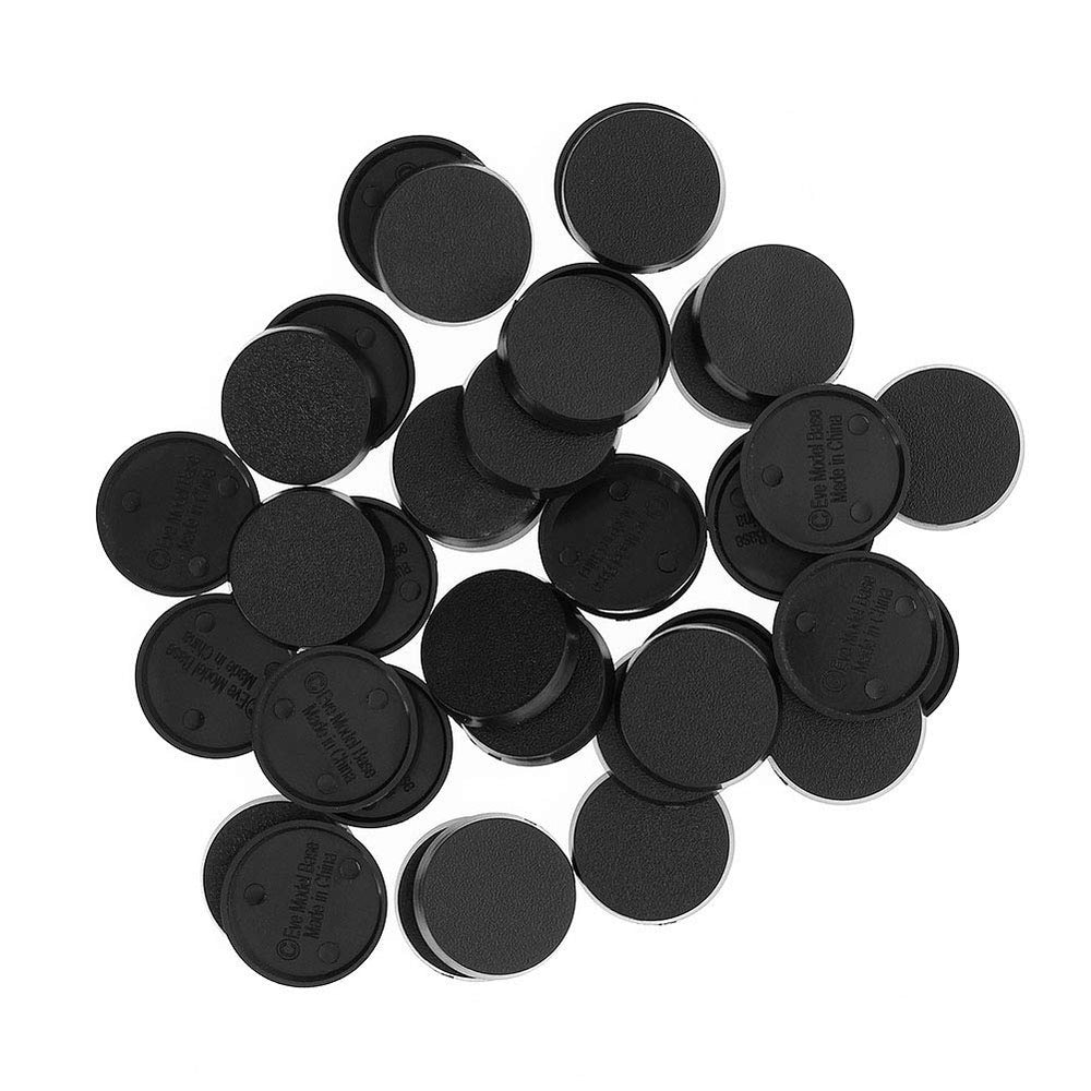 Evemodel MB325 25mm round base for quick tabletop basing.