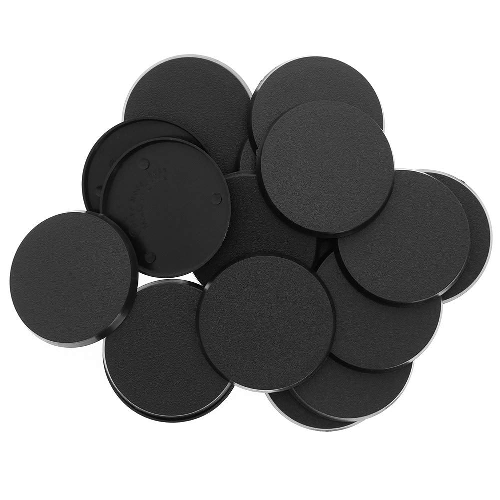 Evemodel MB750 50mm round base pack, sturdy foundation for gaming miniatures.