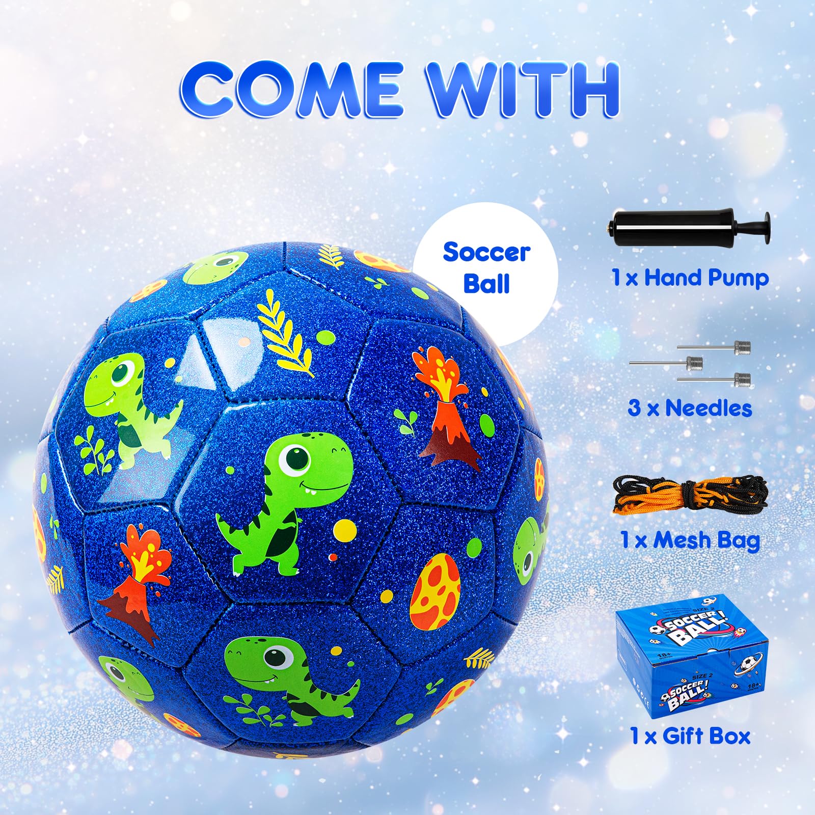 EVERICH TOY ball features machine-sewn construction for durable daily use.