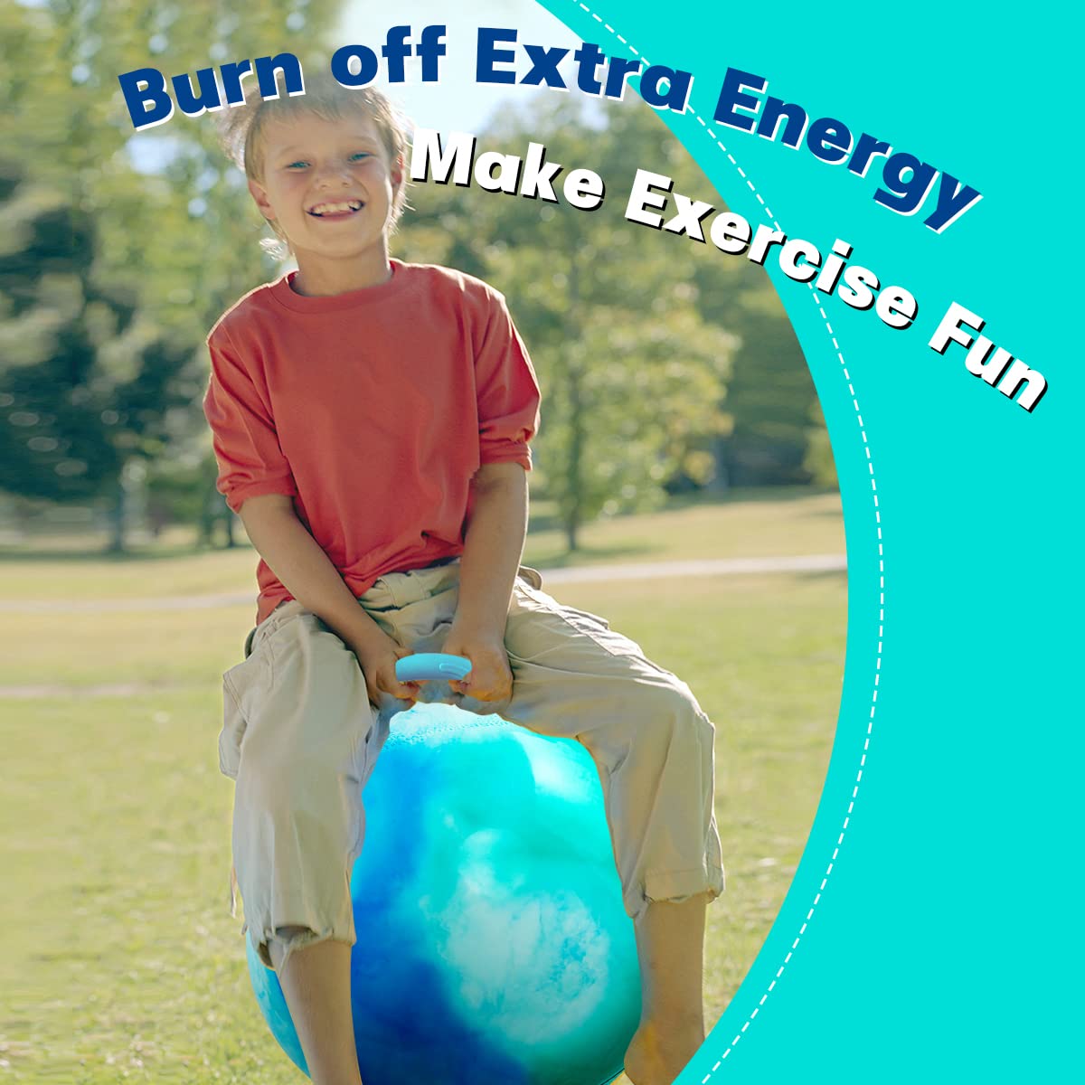 EVERICH TOY Hopper Ball outdoor play showcases versatile fun in fresh air.