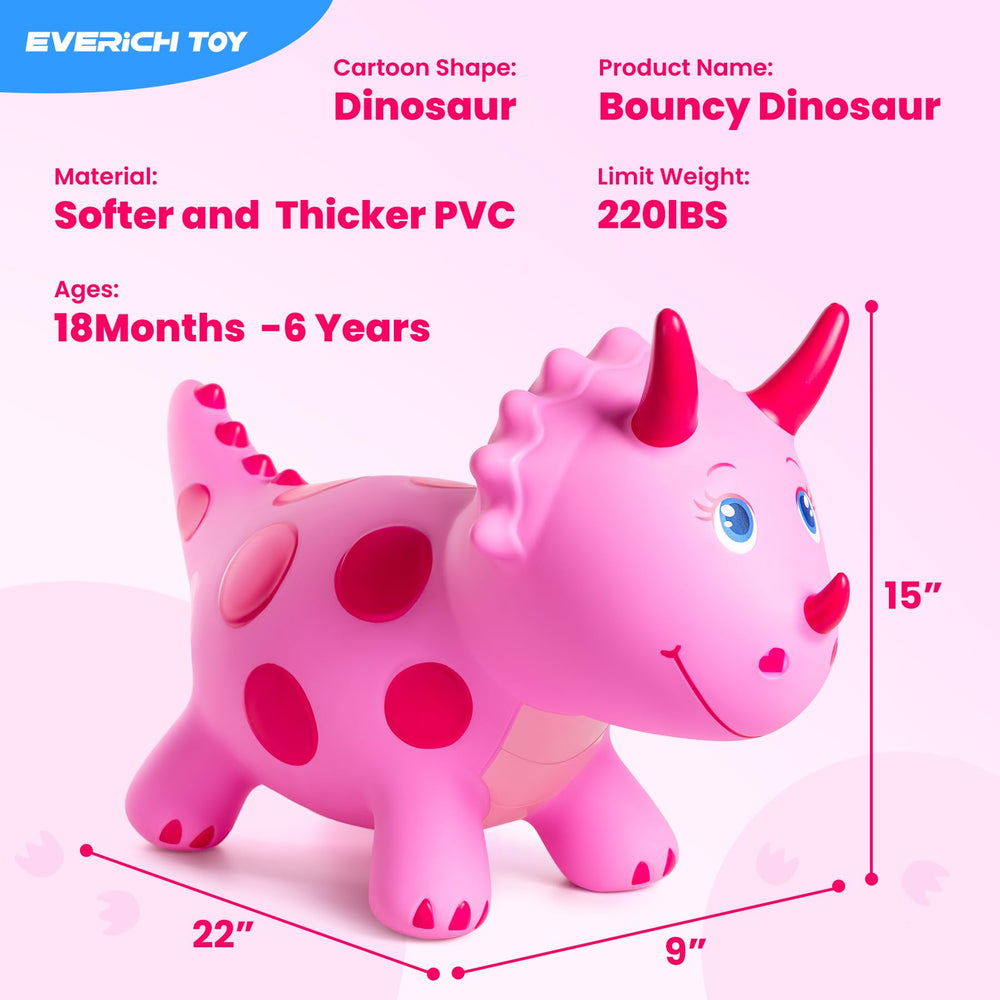 EVERICH TOY inflation setup with pump for quick, safe filling