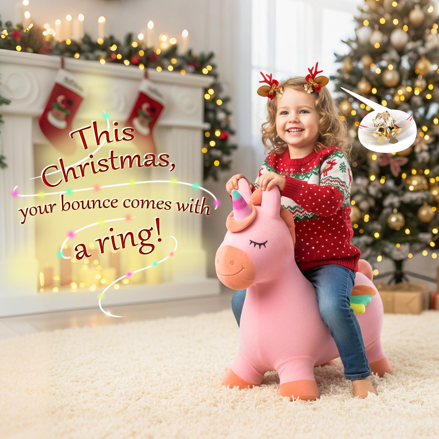 EVERICH TOY plush unicorn surface for gentle touch and cozy playtime