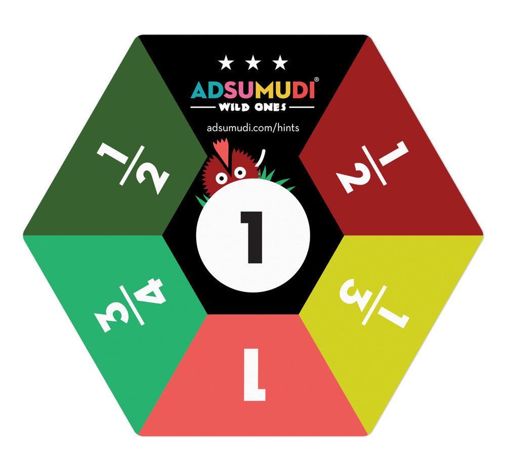 Evermade Adsumudi Math Game money and numbers card spread