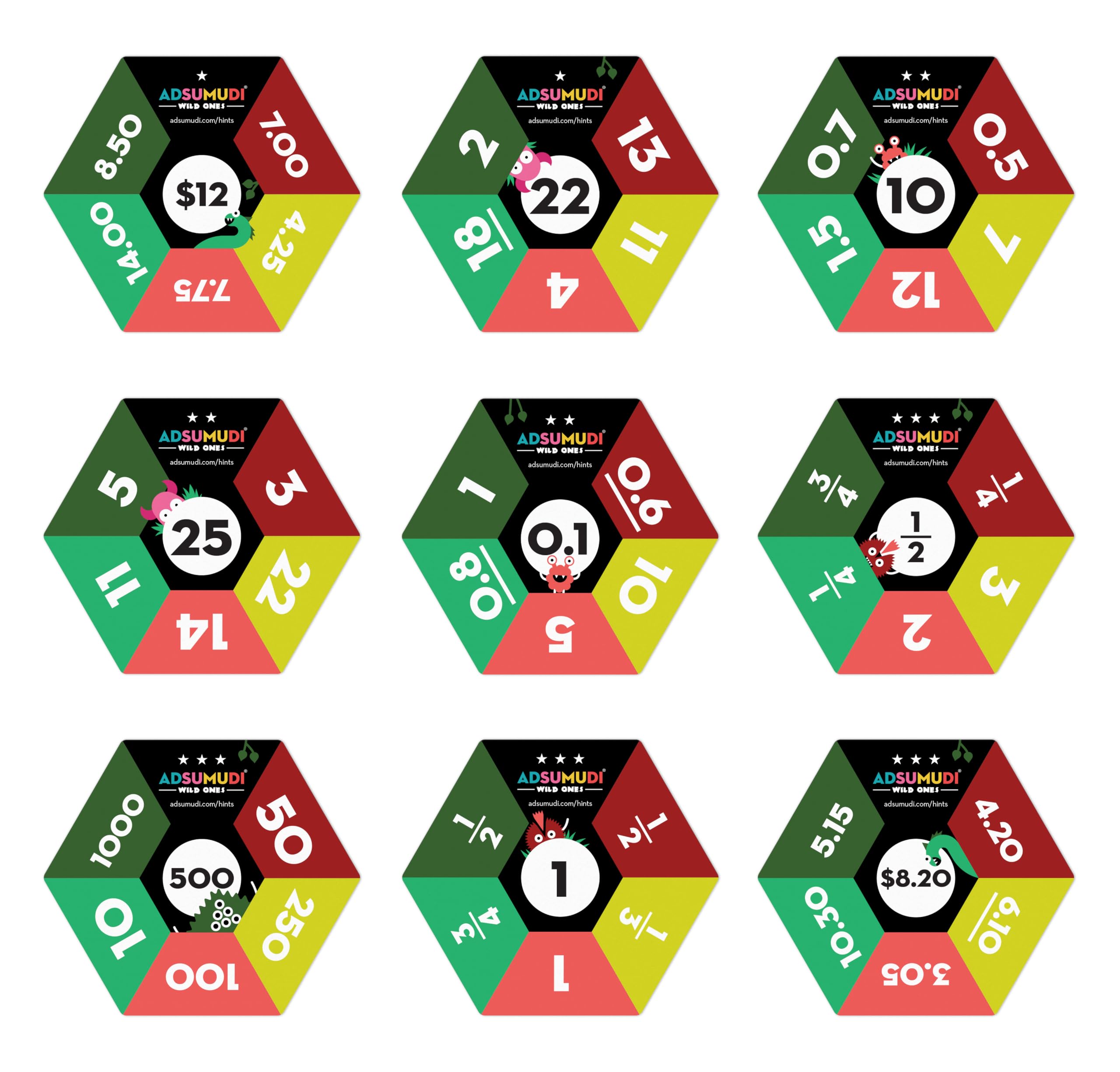 Evermade Adsumudi Math Game travel-friendly box and cards
