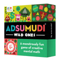 Evermade Adsumudi Math Game Wild Ones pack shot for family math fun