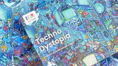 Evermade Techno Dystopia close-up pieces, premium-cut for satisfying snaps.