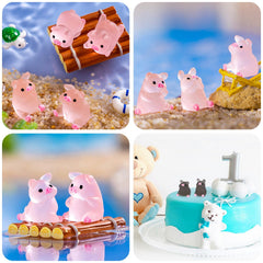 EverMarket mini pigs car decoration sparks whimsy on the go.