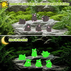 EverMarket resin mini pigs are waterproof and bright for lasting displays.